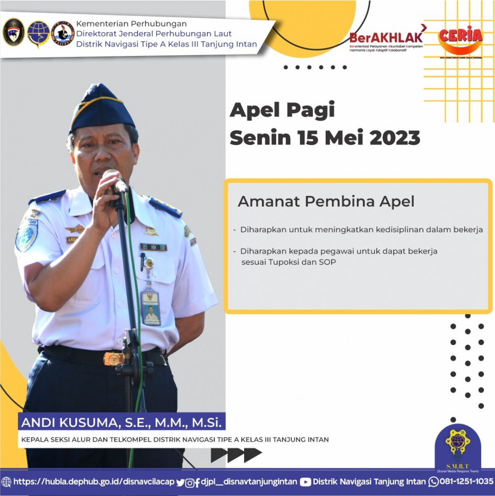 Apel Pagi Distrik Tanjung Intan