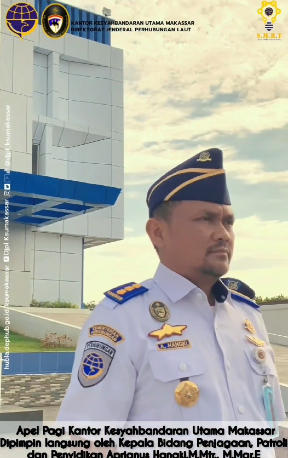 Apel Pagi Kantor Kesyahbandaran Utama Makassar