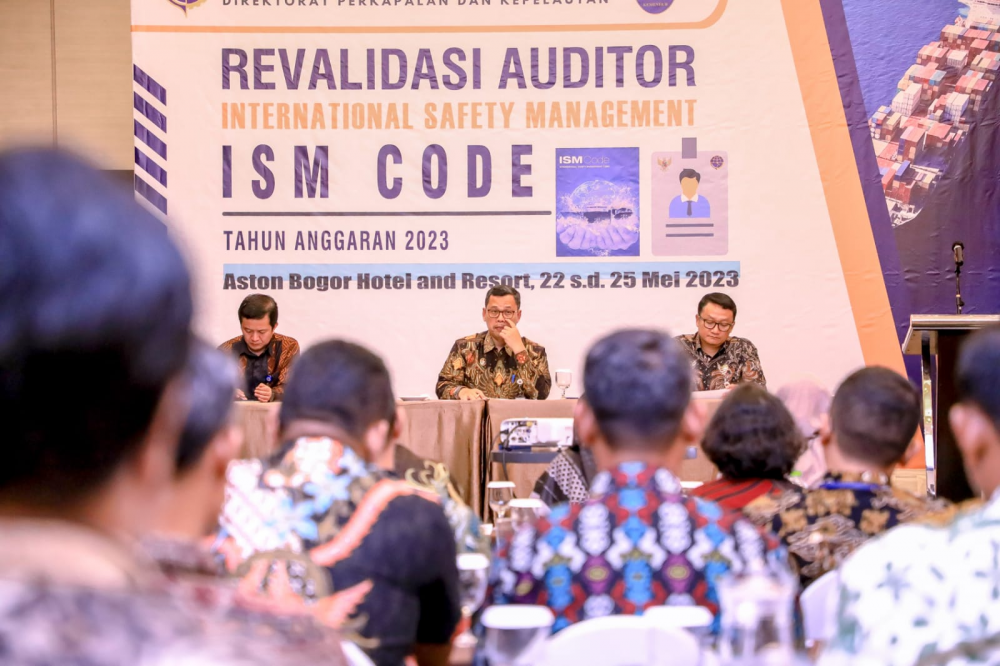 46 AUDITOR INTERNATIONAL SAFETY MANAGEMENT (ISM) CODE KEMBALI DIREVALIDASI