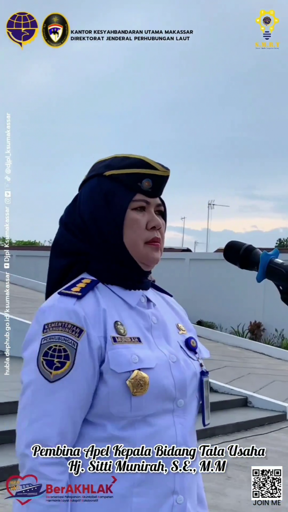Apel Pagi Kantor Kesyahbandaran Utama Makassar