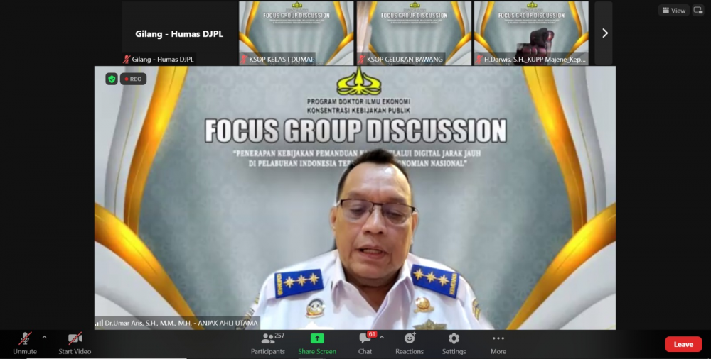 PEMANDUAN ELEKTRONIK (E-PILOTAGE) BERIKAN DAMPAK MULTIPLIER EFFECT TERHADAP PEREKONOMIAN