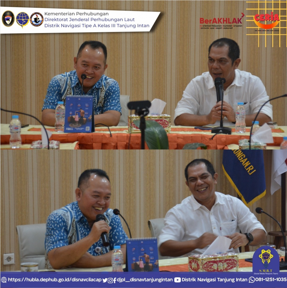 Inspektur III Kemenhub Audit Kinerja Distrik Navigasi Tipe A Kelas III Tanjung Intan
