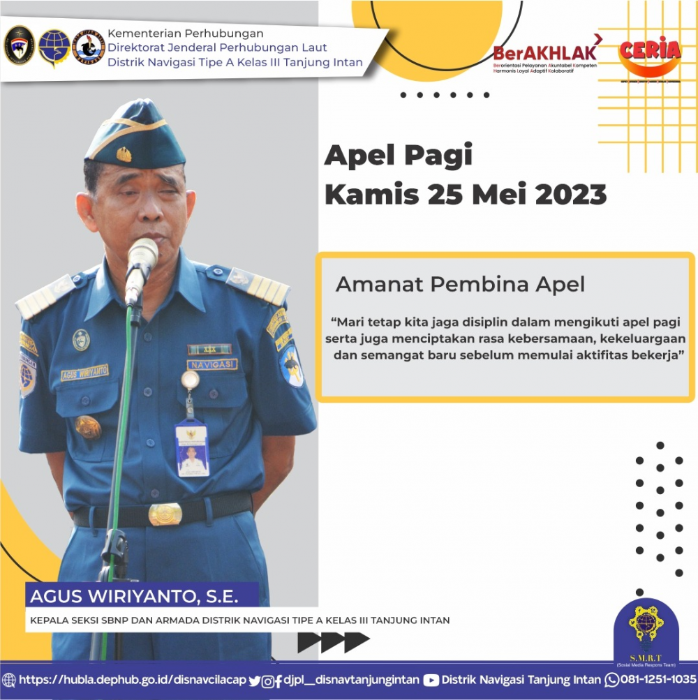 Apel Pagi Distrik Tanjung Intan