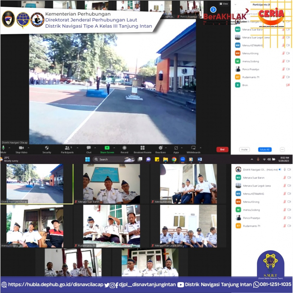 Apel Pagi Distrik Tanjung Intan