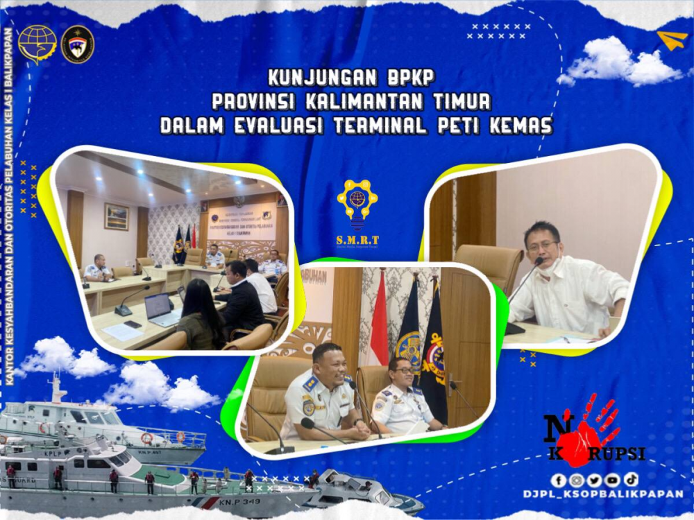 Kunjungan BPKP Provinsi Kalimantan Timur dalam Evaluasi Terminal Peti Kemas