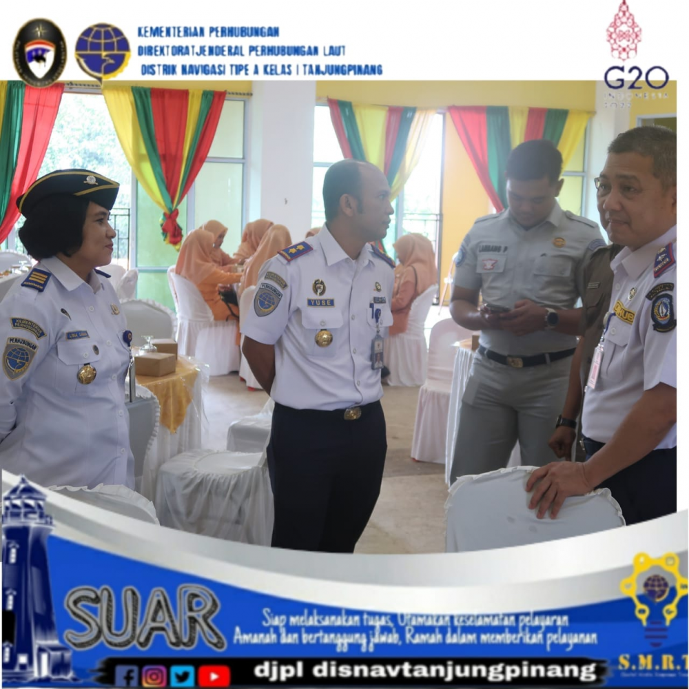 ACARA PISAH SAMBUT KEPALA KSOP KELAS III KIJANG