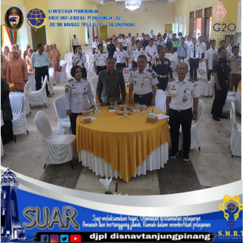 ACARA PISAH SAMBUT KEPALA KSOP KELAS III KIJANG