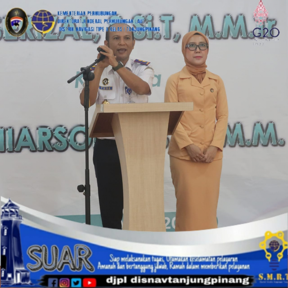 ACARA PISAH SAMBUT KEPALA KSOP KELAS III KIJANG