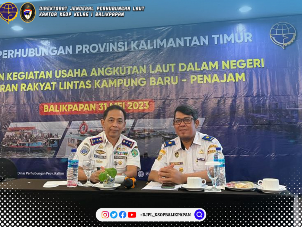 Menjadi Narasumber dalam Agenda Pelayaran Rakyat Lintas Kampung Baru - Penajam