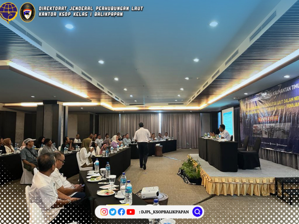 Menjadi Narasumber dalam Agenda Pelayaran Rakyat Lintas Kampung Baru - Penajam