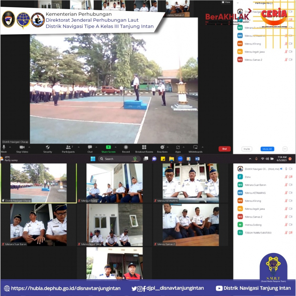 Apel Pagi Distrik Tanjung Intan