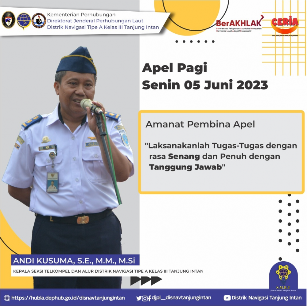 Apel Pagi Distrik Tanjung Intan