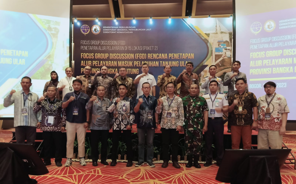 PASTIKAN ALUR PELAYARAN YANG TEPAT DAN AMAN, DITJEN HUBLA AKAN TETAPKAN ALUR MASUK PELABUHAN TANJUNG ULAR
