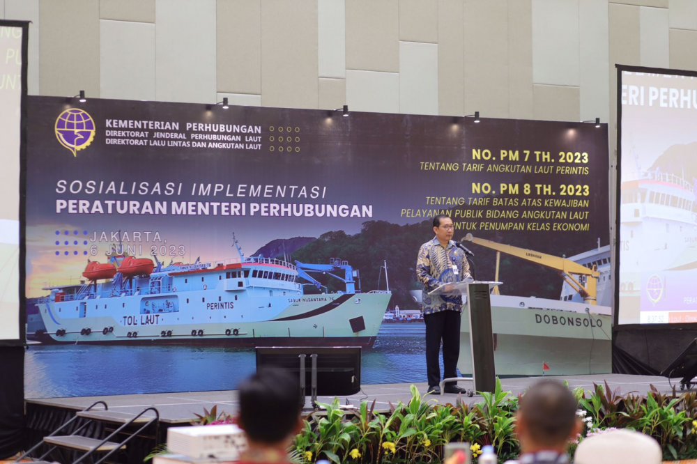 KEMENHUB SOSIALISASIKAN ATURAN BARU TARIF KAPAL PERINTIS DAN TARIF BATAS ATAS KAPAL PSO