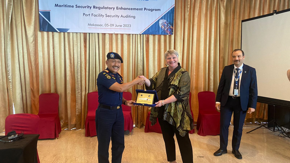 TINGKATKAN KOMPETENSI AUDITOR ISPS CODE, KEMENHUB KOLABORASI DENGAN AUSTRALIA GELAR ISPS INSPECTOR COURSE