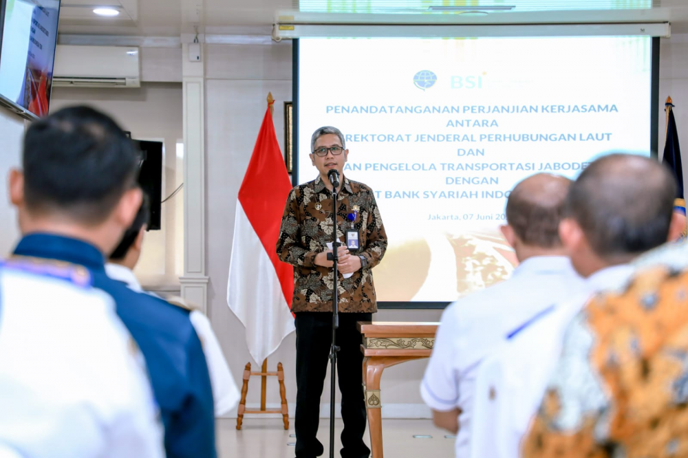 KEMENHUB TANDATANGANI PERJANJIAN KERJASAMA LAYANAN PERBANKAN DENGAN BANK SYARIAH INDONESIA