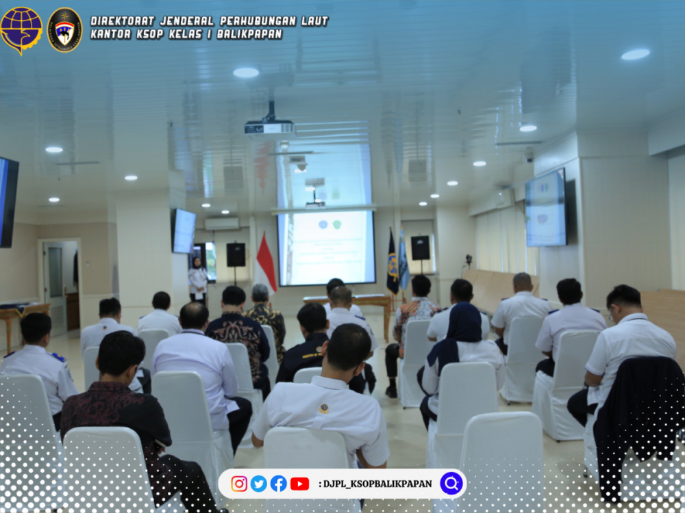 Penandatangan Perjanjian Penetapan Hibah Tanah Milik Kab PPU ke KSOP Kelas I Balikpapan