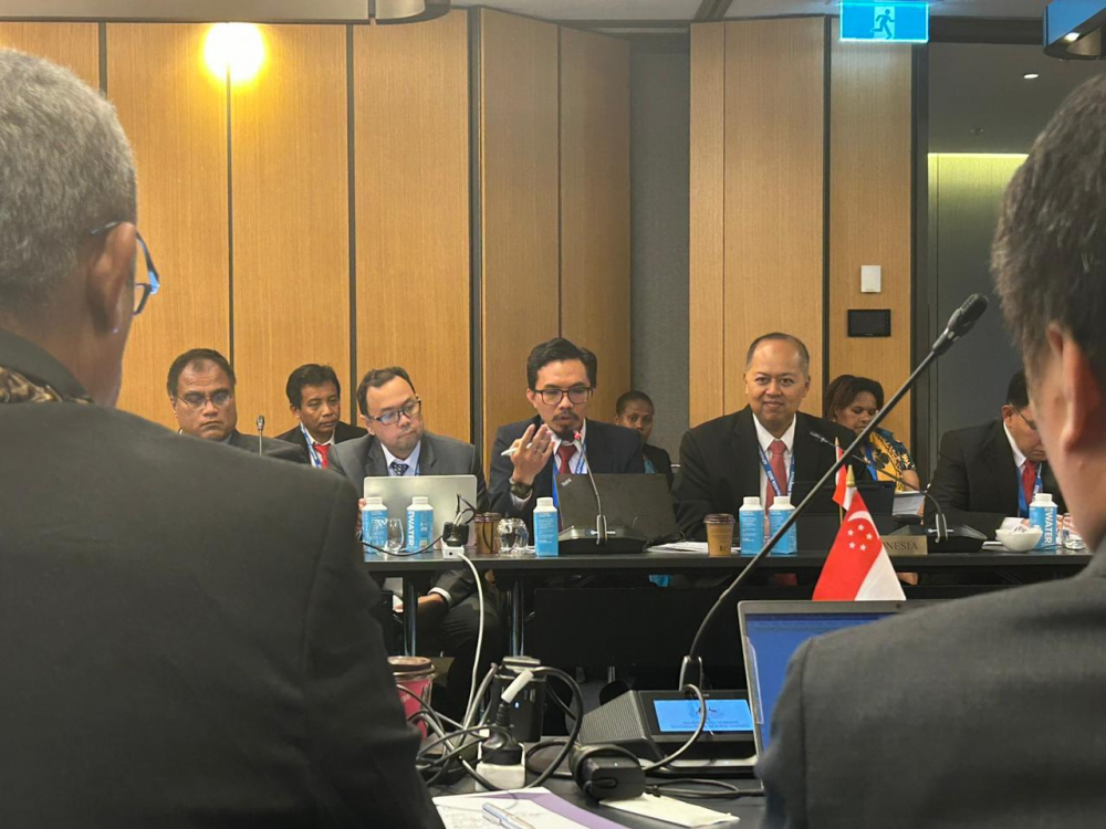 ASN MUDA DARI KEMENHUB PUKAU DUNIA DENGAN I-MOTION DI PERTEMUAN APHOMSA SYDNEY