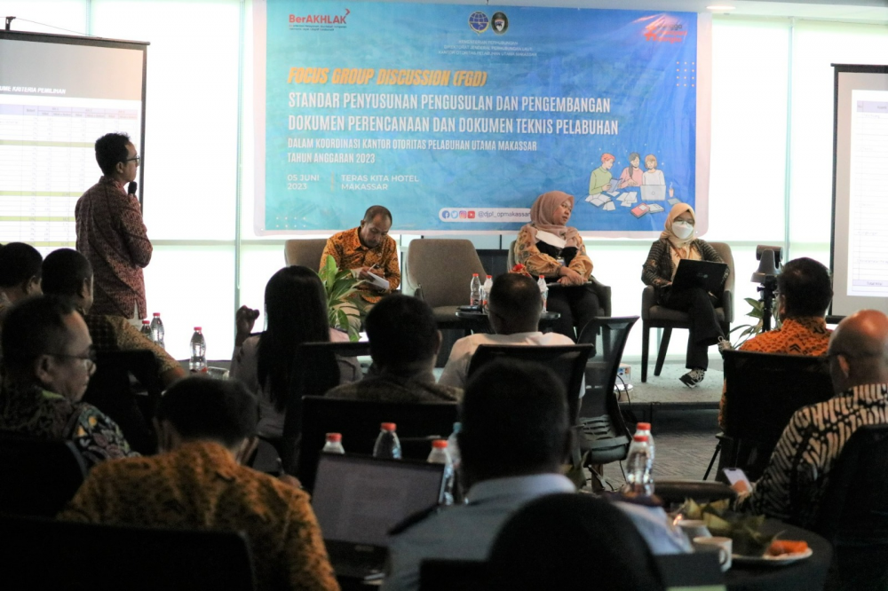 FGD Standar Penyusunan Pengusulan dan Pengembangan Dokumen Perencanaan dan Dokumen Teknis Pelabuhan