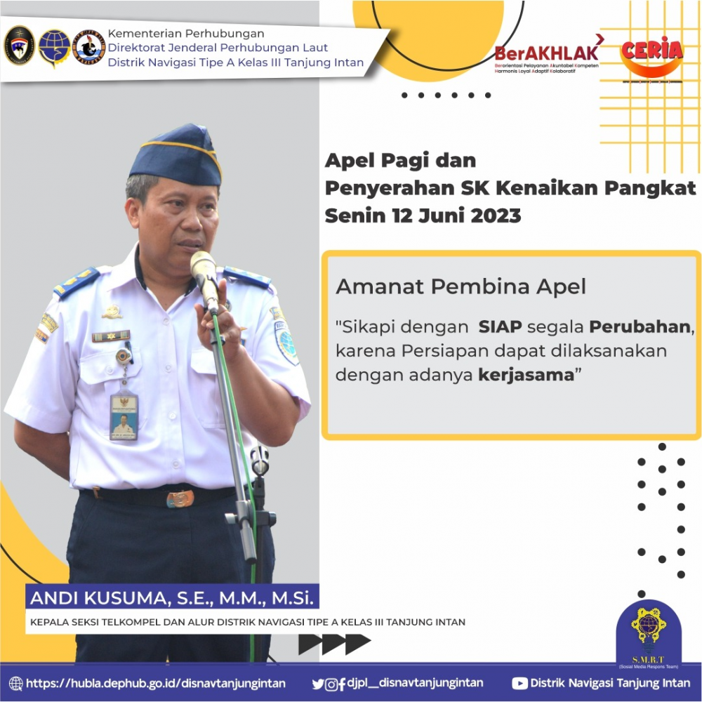 Apel Pagi Distrik Tanjung Intan