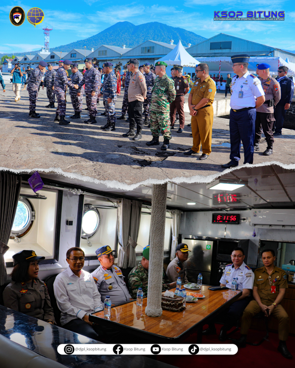 Penyambutan Kapal Perang Operasi Trisila - 23