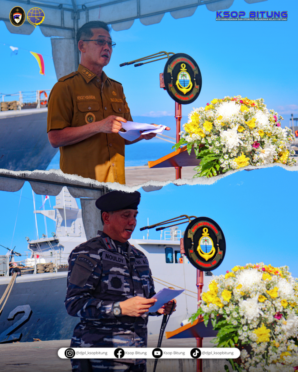 Penyambutan Kapal Perang Operasi Trisila - 23
