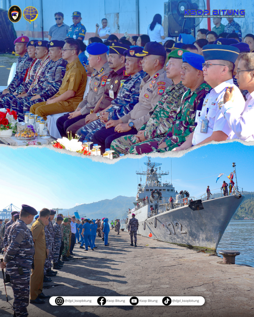 Penyambutan Kapal Perang Operasi Trisila - 23