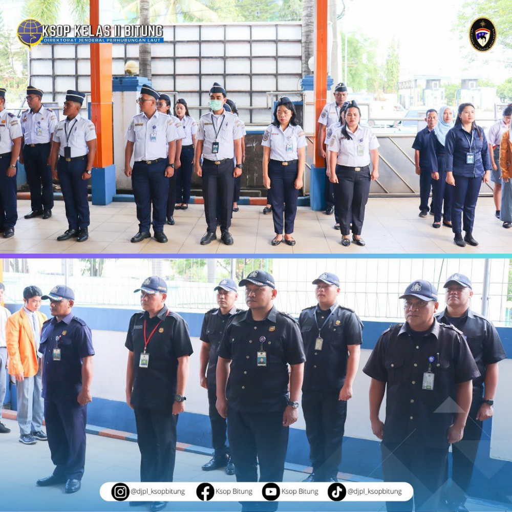 PENYEMATAN TANDA PANGKAT DAN PENYERAHAN SK KENAIKAN PANGKAT