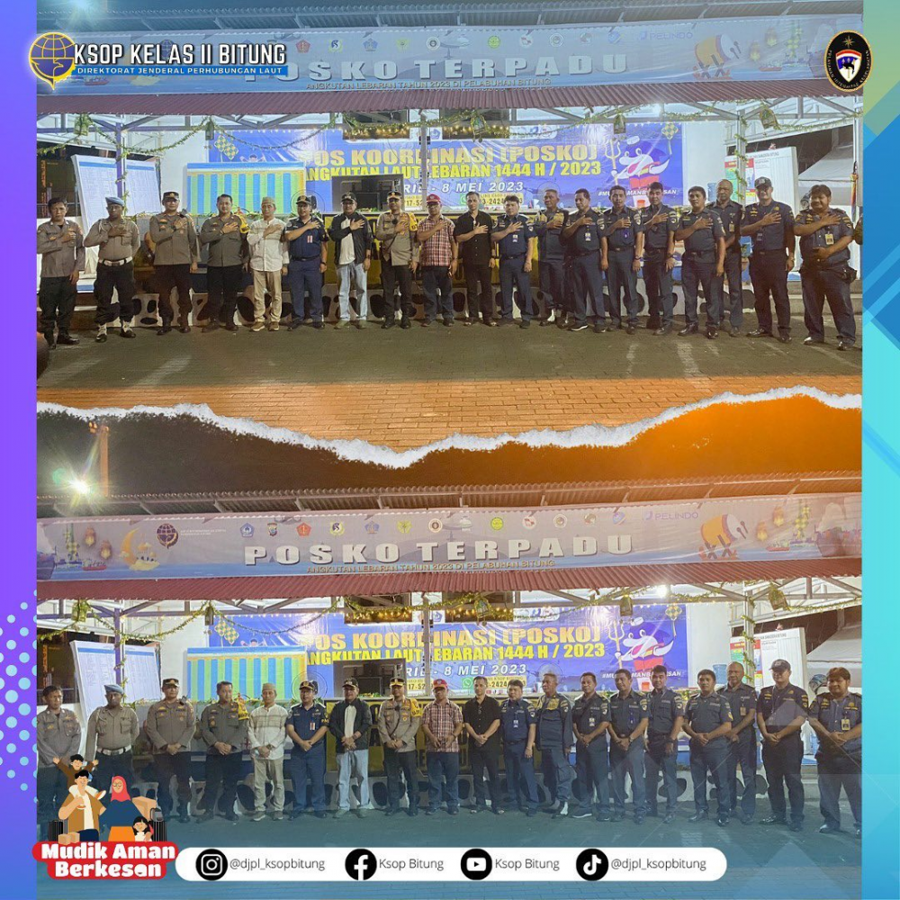WALIKOTA BITUNG BERSAMA FORKOPIMDA KUNJUNGI POSKO ANGLEB 1444 H