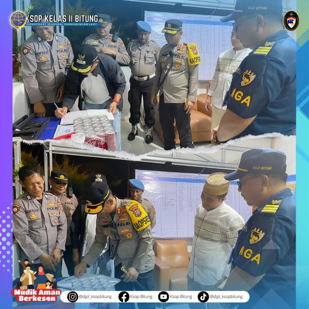 WALIKOTA BITUNG BERSAMA FORKOPIMDA KUNJUNGI POSKO ANGLEB 1444 H