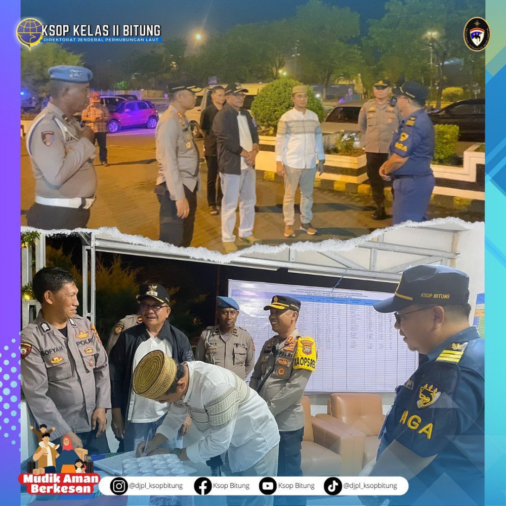WALIKOTA BITUNG BERSAMA FORKOPIMDA KUNJUNGI POSKO ANGLEB 1444 H