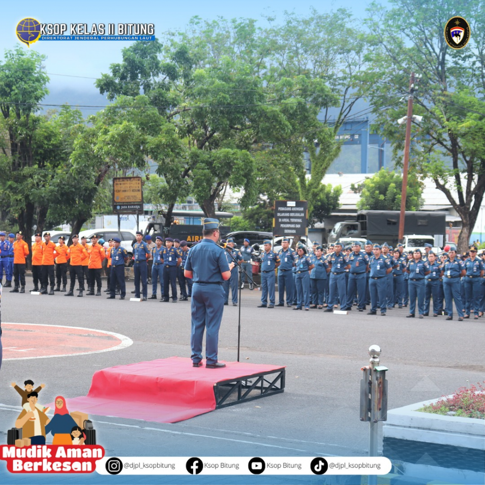 APEL KESIAGAAN PEMBUKAAN POSKO PENYELENGGARAAN ANGLEB 1444 HIJRIAH