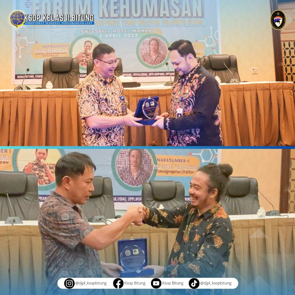 FORUM KEHUMASAN UPT DITJEN HUBLA SE-SULUT