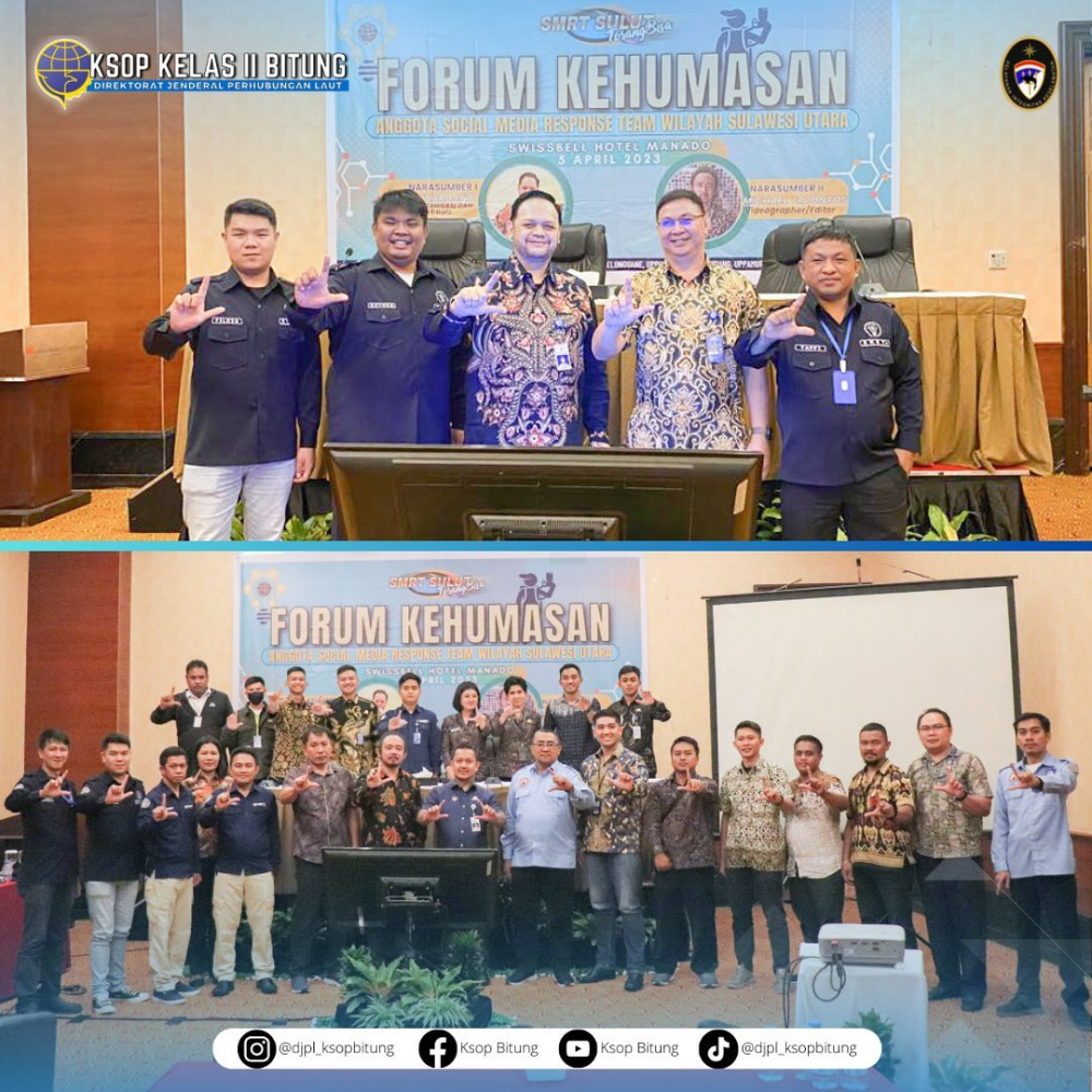 FORUM KEHUMASAN UPT DITJEN HUBLA SE-SULUT