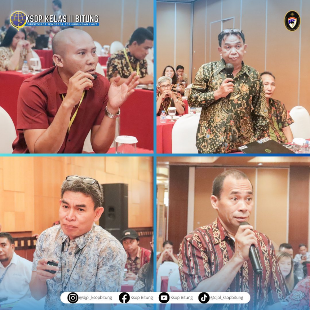RAKOR DAN SOSIALISASI INAPORTNET DAN JAMINAN GANTI RUGI