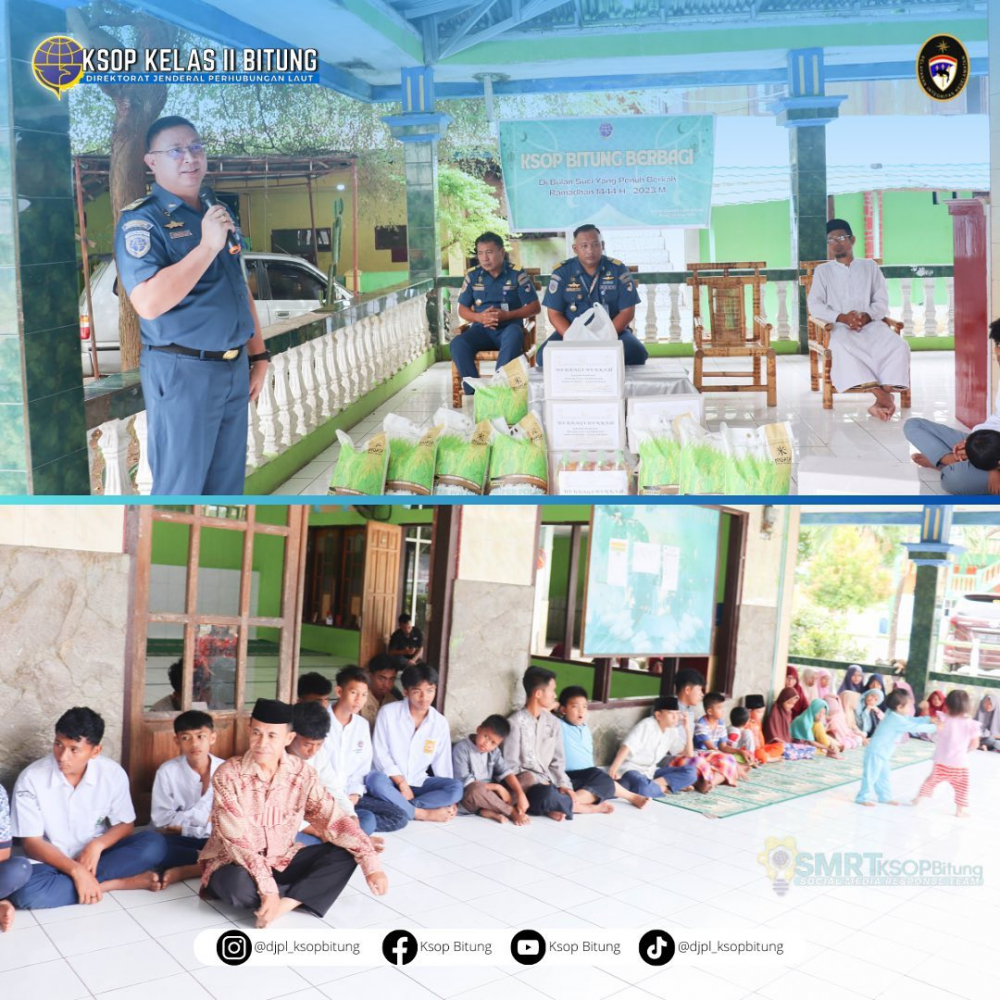 KSOP BITUNG BERBAGI DENGAN ANAK YATIM DAN DISABILITAS