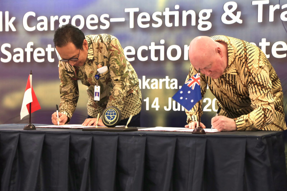 INDONESIA DAN AUSTRALIA KERJA SAMA TINGKATKAN KESELAMATAN MARITIM DAN INSPEKSI KAPAL