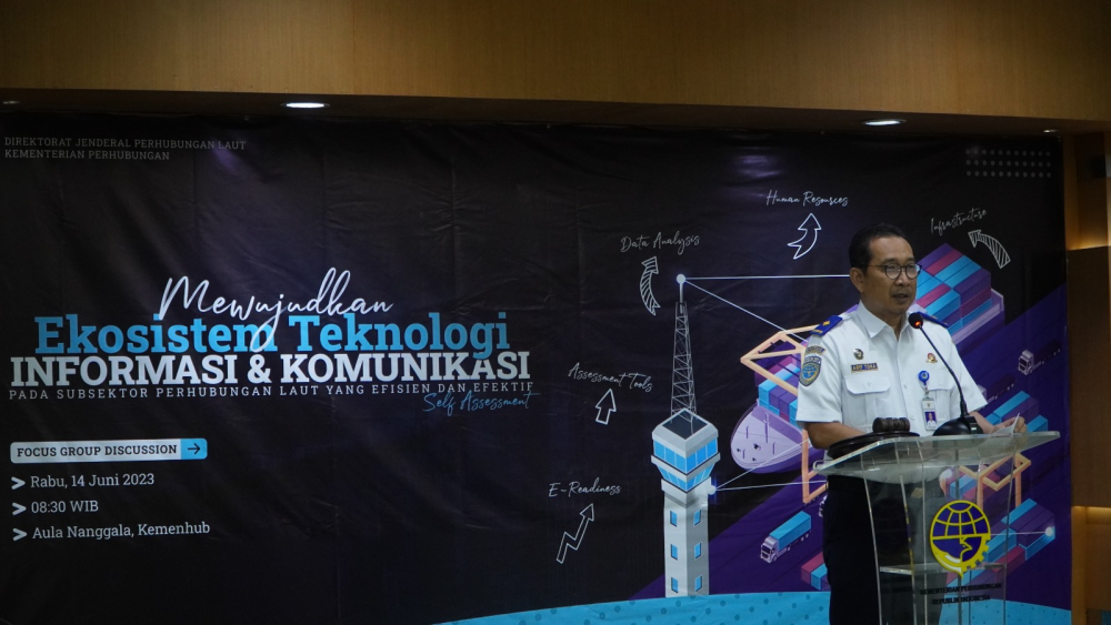 KEMENHUB TERUS TINGKATKAN DIGITALISASI LAYANAN DI PELABUHAN