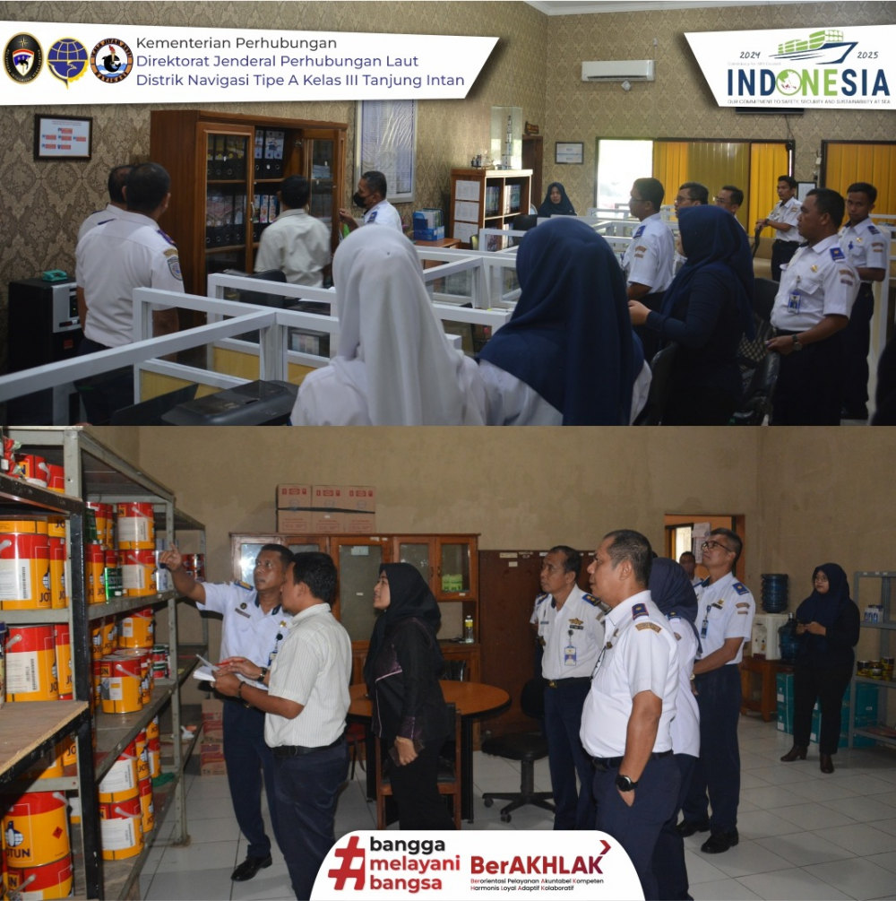 Pelaksanaan Audit Eksternal Sistem Manajemen Mutu (SMM) ISO 9001:2015 Distrik Navigasi Tipe A Kelas III Tanjung Intan