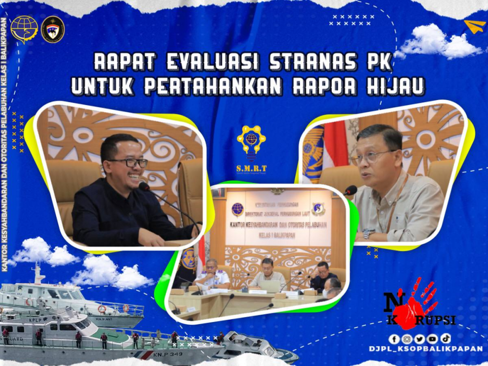 Rapat Evaluasi Stranas PK Untuk Pertahankan Rapor Hijau