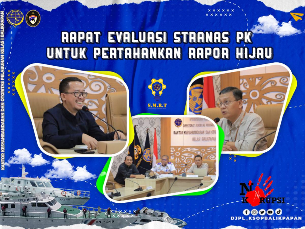 Rapat Evaluasi Stranas PK Untuk Pertahankan Rapor Hijau