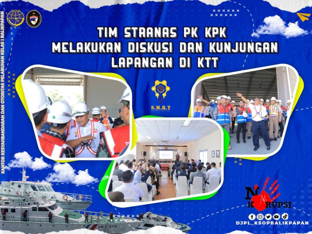 Tim Stranas PK KPK Melakukan Diskusi dan Kunjungan Lapangan di KTT