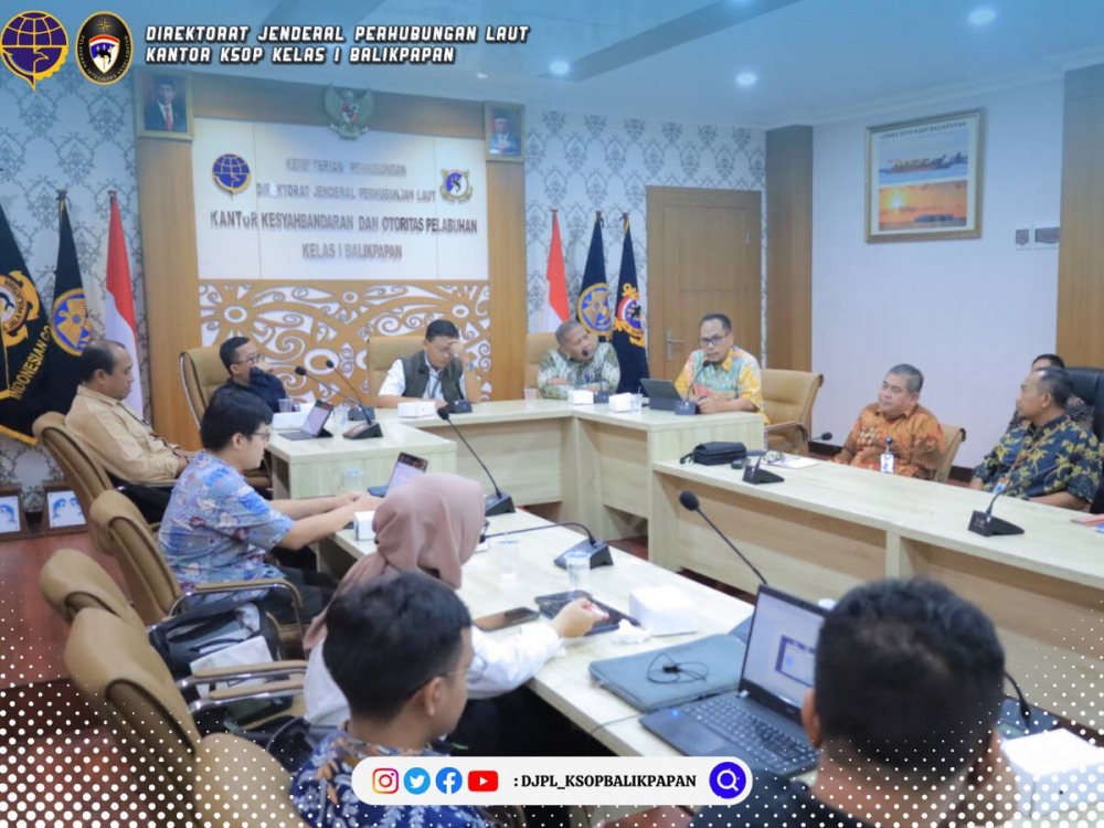 Rapat Evaluasi Hasil Kunjungan Reformasi Tata Kelola Pelabuhan