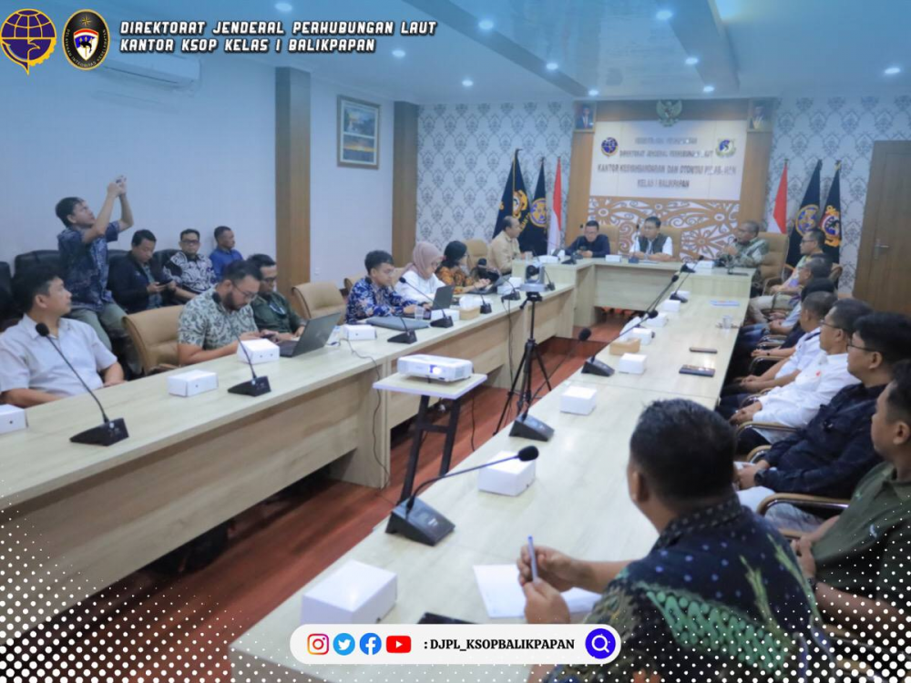 Rapat Evaluasi Hasil Kunjungan Reformasi Tata Kelola Pelabuhan