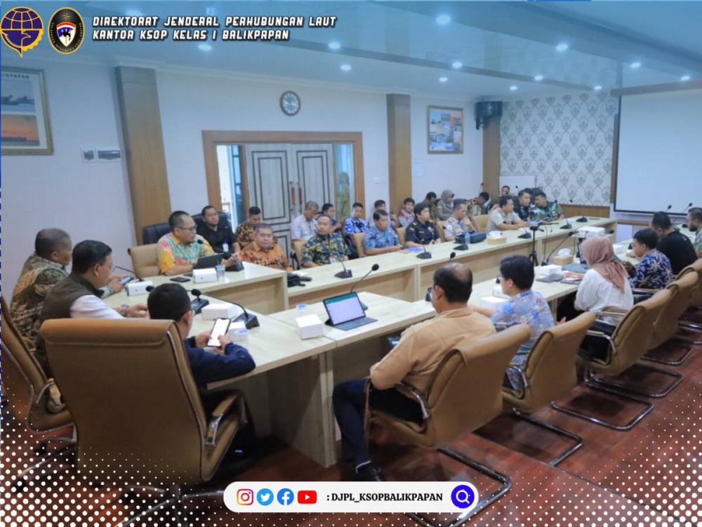 Rapat Evaluasi Hasil Kunjungan Reformasi Tata Kelola Pelabuhan