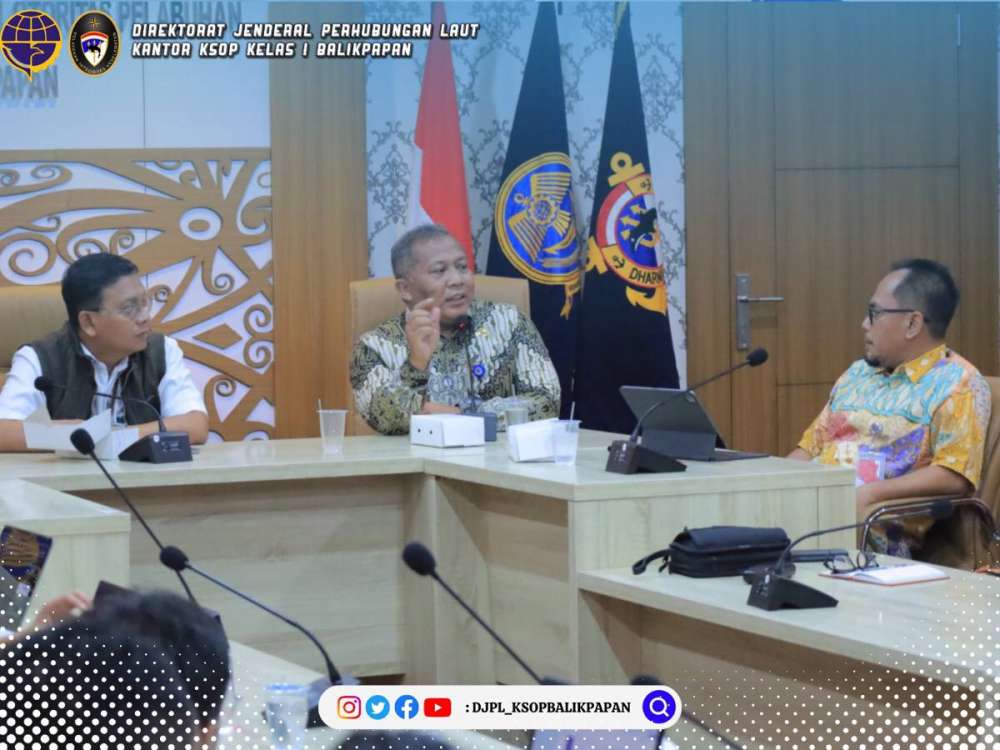 Rapat Evaluasi Hasil Kunjungan Reformasi Tata Kelola Pelabuhan