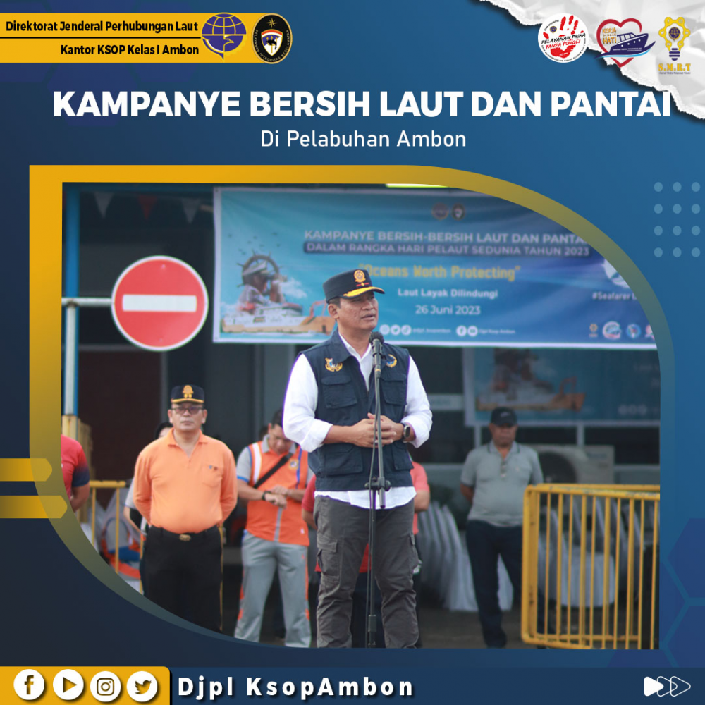 KAMPANYE BERSIH LAUT DAN PANTAI
