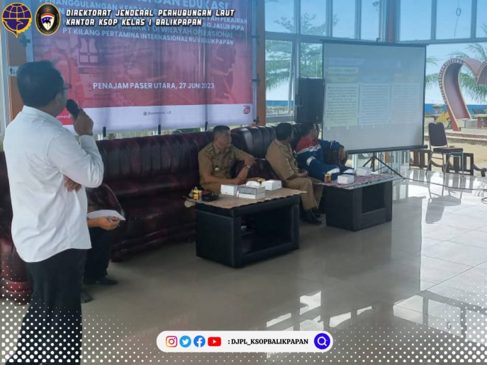 Menjadi Narasumber dalam Agenda Edukasi Terkait Keselamatan diatas Air
