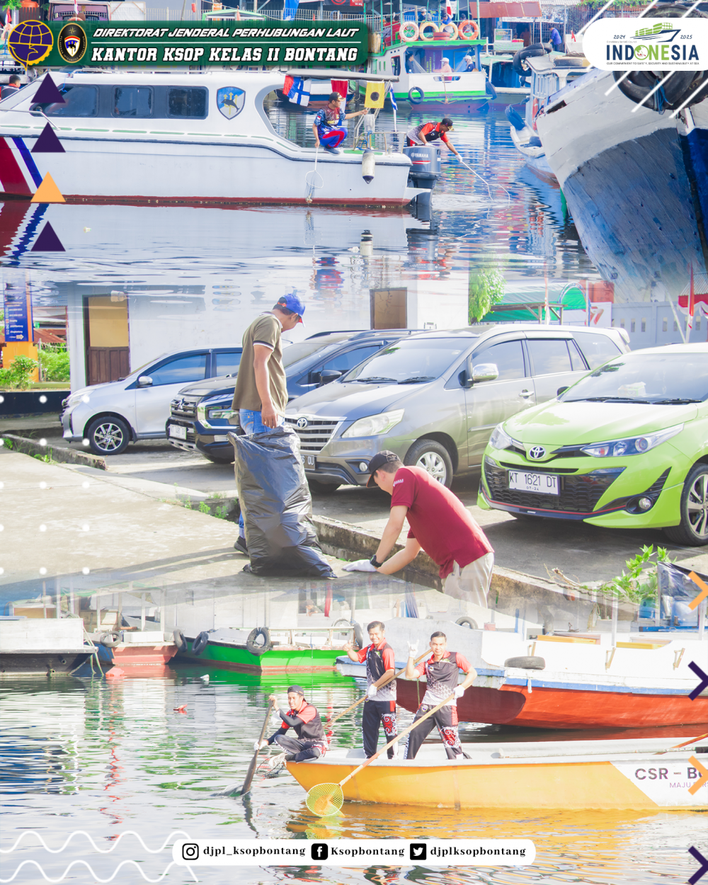 Bersih Laut dan Pantai Dalam rangka memperingati Hari Pelaut Sedunia