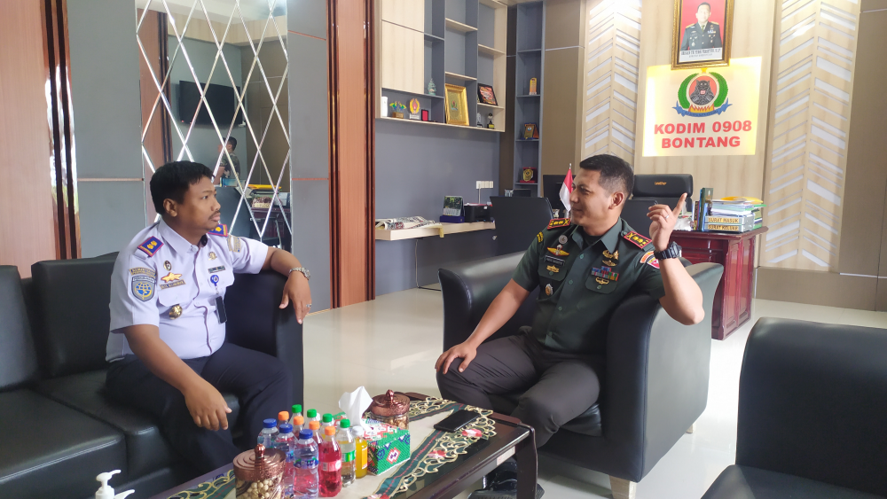 Silaturahmi dan Sinergitas Bersama KODIM 0908 Bontang